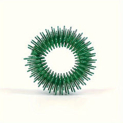 10pcs Colorful Acupressure Finger Massage Rings for Men & Women