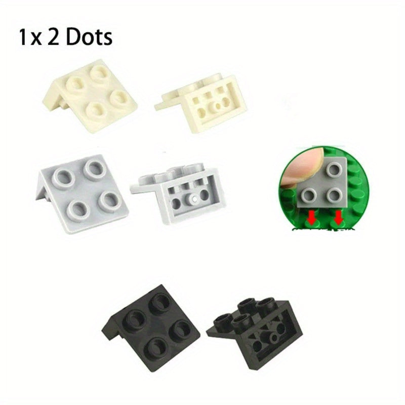 20 PCS Figures Stand Base Plates Building Blocks Brackets DIY Display