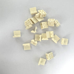 20 PCS Figures Stand Base Plates Building Blocks Brackets DIY Display