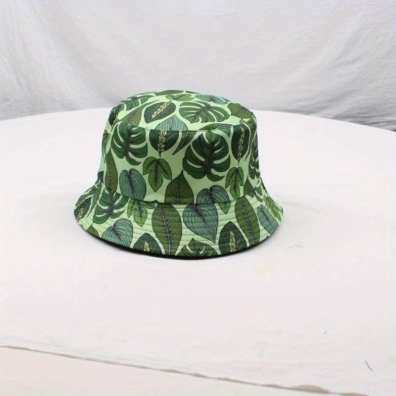 Double Sided Fisherman Hat Outdoor Sunblock Vintage Hat