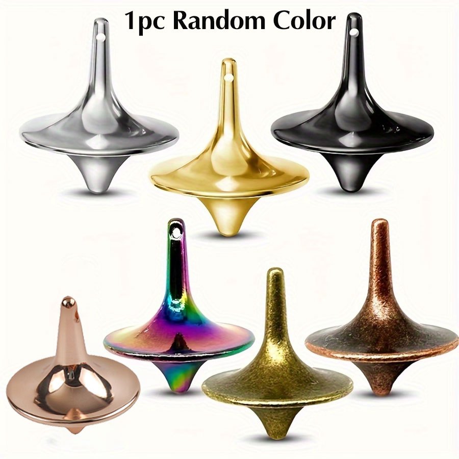 Colorful Metal Fidget Spinner Smooth Spin Desk Toy