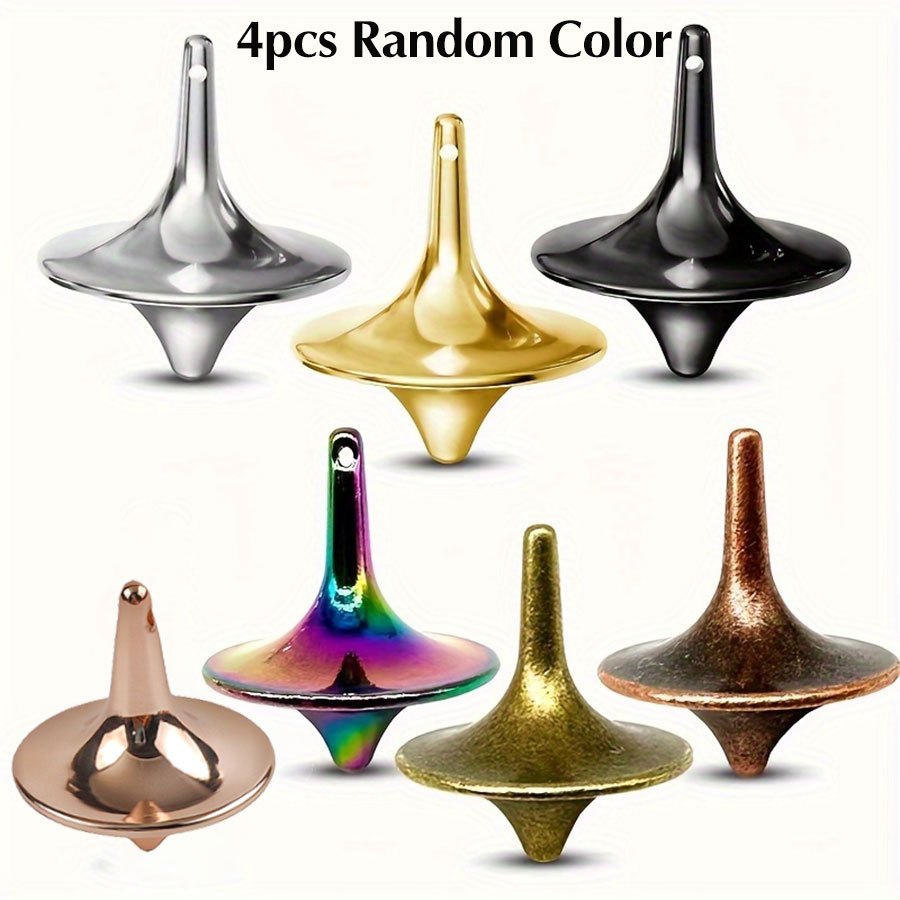 Colorful Metal Fidget Spinner Smooth Spin Desk Toy