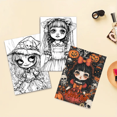 Strange Dolls Coloring Book: Unique Adult Relaxation Gift