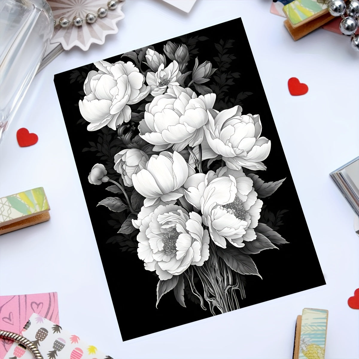 Deluxe Plant Coloring Book - 22 Pages - Complex Patterns