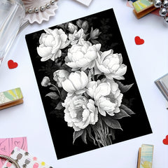 Deluxe Plant Coloring Book - 22 Pages - Complex Patterns