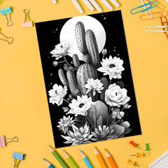 Deluxe Plant Coloring Book - 22 Pages - Complex Patterns