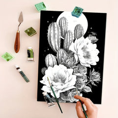Deluxe Plant Coloring Book - 22 Pages - Complex Patterns