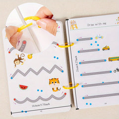 64 Page Magic Writing Book with 8 Washable Markers for Ages 3-8
