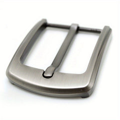 Sleek Zinc Alloy 2pcs Men's Belt Buckles for Leather Craft & DIY Accessories