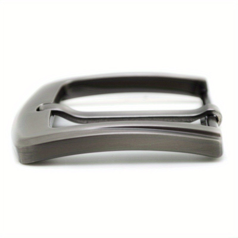 Sleek Zinc Alloy 2pcs Men's Belt Buckles for Leather Craft & DIY Accessories