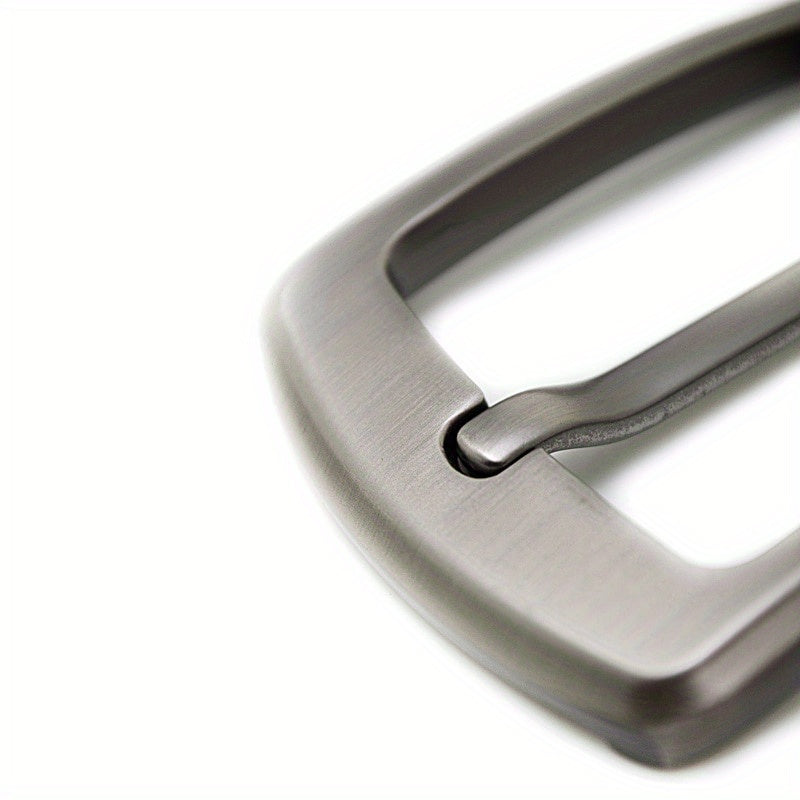 Sleek Zinc Alloy 2pcs Men's Belt Buckles for Leather Craft & DIY Accessories