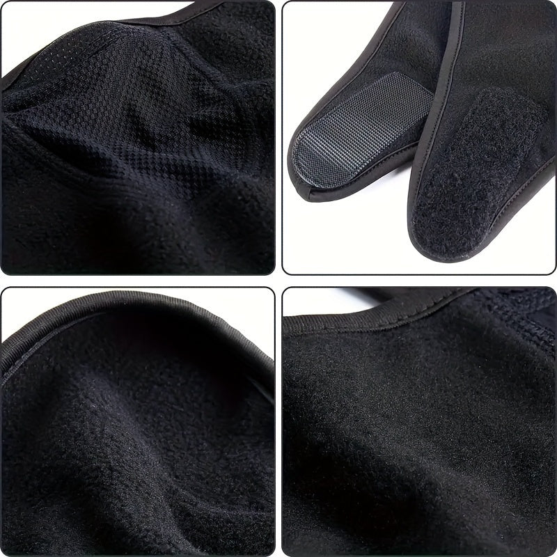 Men's Winter Sports Mask Adjustable Ear Protection Lightweight Thermal Mask