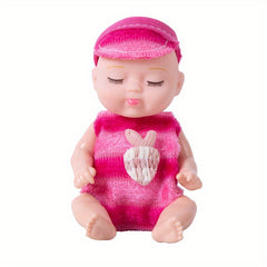 3 Inch Reborn Doll for Girls Realistic Sleep & Play Features in Pink Red