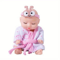3 Inch Reborn Doll for Girls Realistic Sleep & Play Features in Pink Red