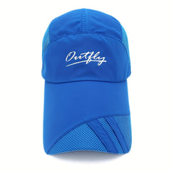 Extended Brim Quick Drying Baseball Cap Mesh Visors Unisex Sun Hats