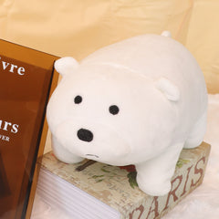 3pcs Bear Stuffed Animal Panda Plushies Toy Soft Plushie Cuddle Pillow Plushie
