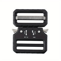 Metal Belt Buckle Bidirectional Adjustable Fits 39mm Belt
