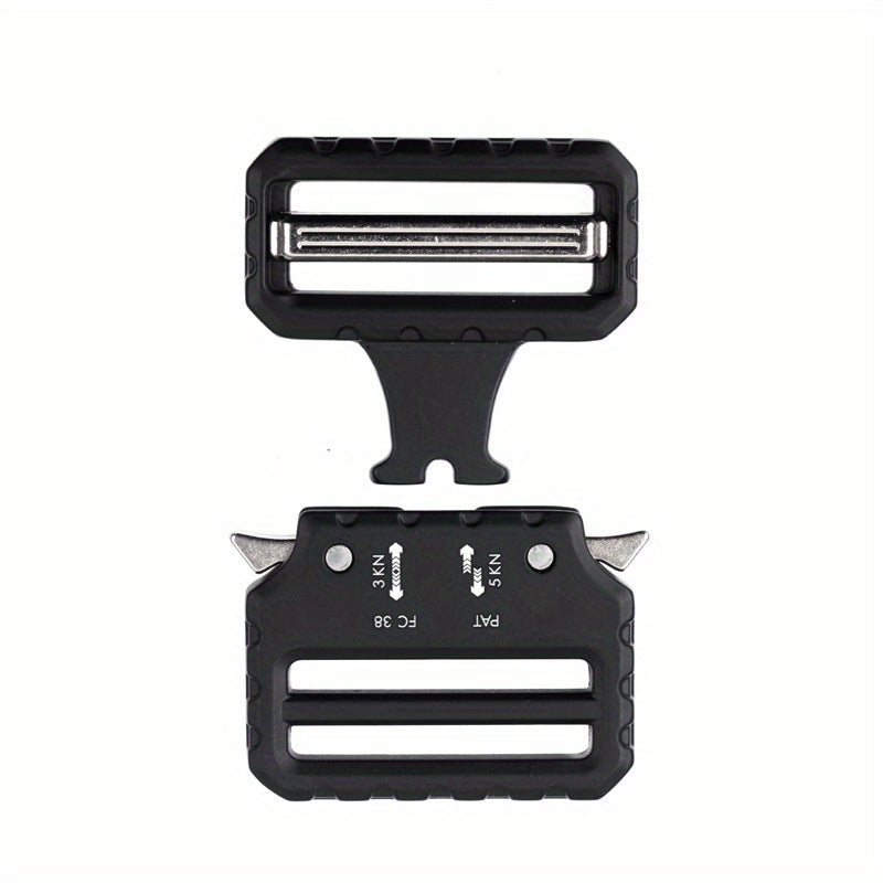 Metal Belt Buckle Bidirectional Adjustable Fits 39mm Belt