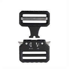 Metal Belt Buckle Bidirectional Adjustable Fits 39mm Belt