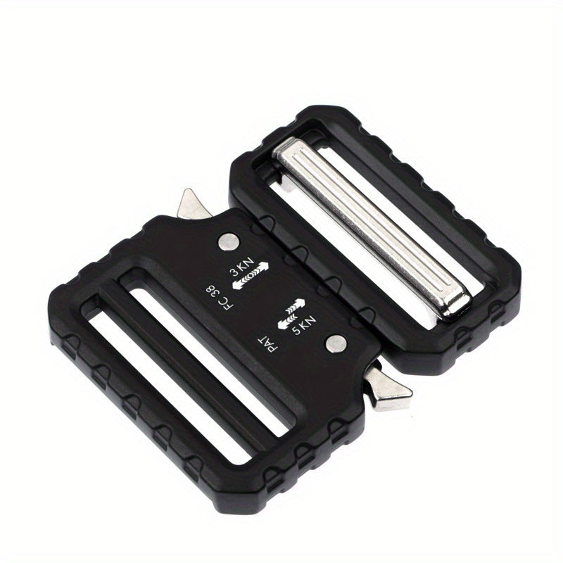 Metal Belt Buckle Bidirectional Adjustable Fits 39mm Belt