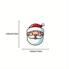 100pcs Festive Christmas Cartoon Stickers for Water Bottles Laptops Phones