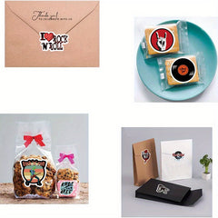 500pcs Rock Music Gesture Stickers - Adhesive Cartoon Labels