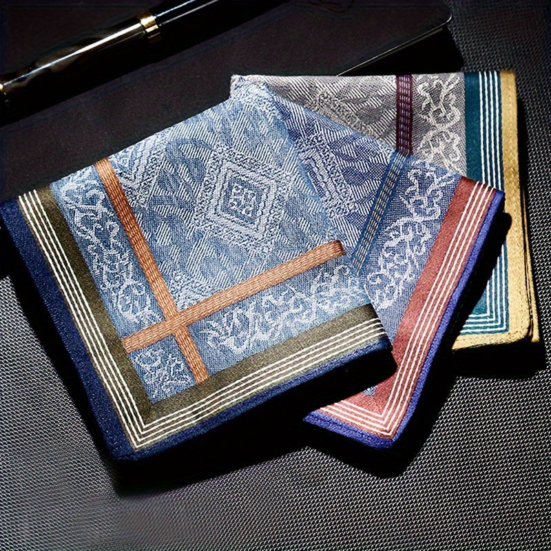 3pcs Bohemian Bandana 70cm Square Scarf Soft Silky Polyester Headband