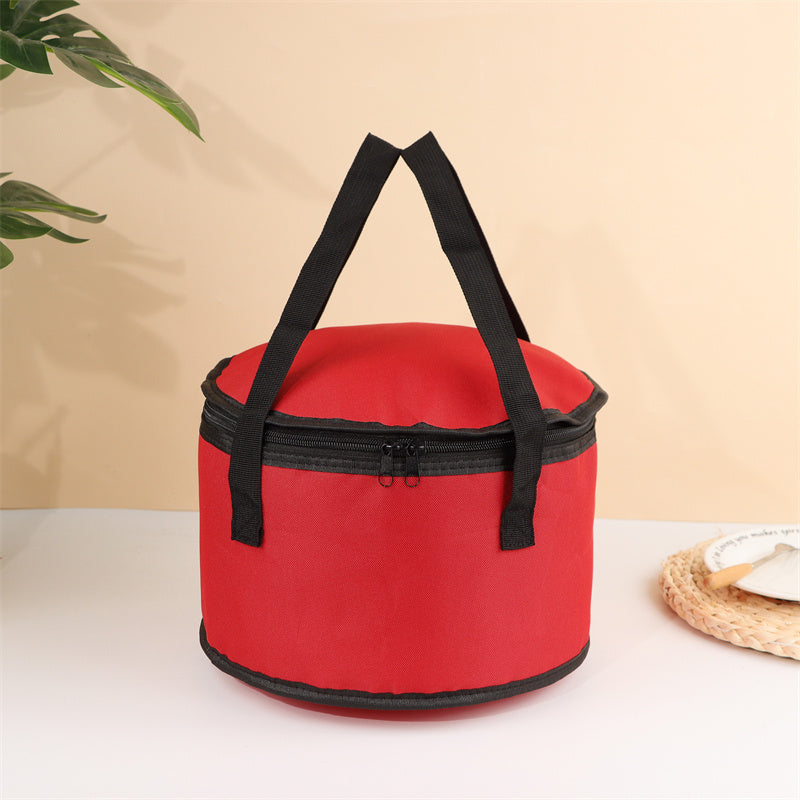 Insulated Thermal Pie Carrier Slow Cooker Bag Reusable Cake Cooler