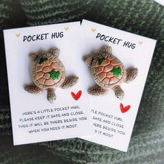 Pocket Hug Turtle Charm for Special Occasions