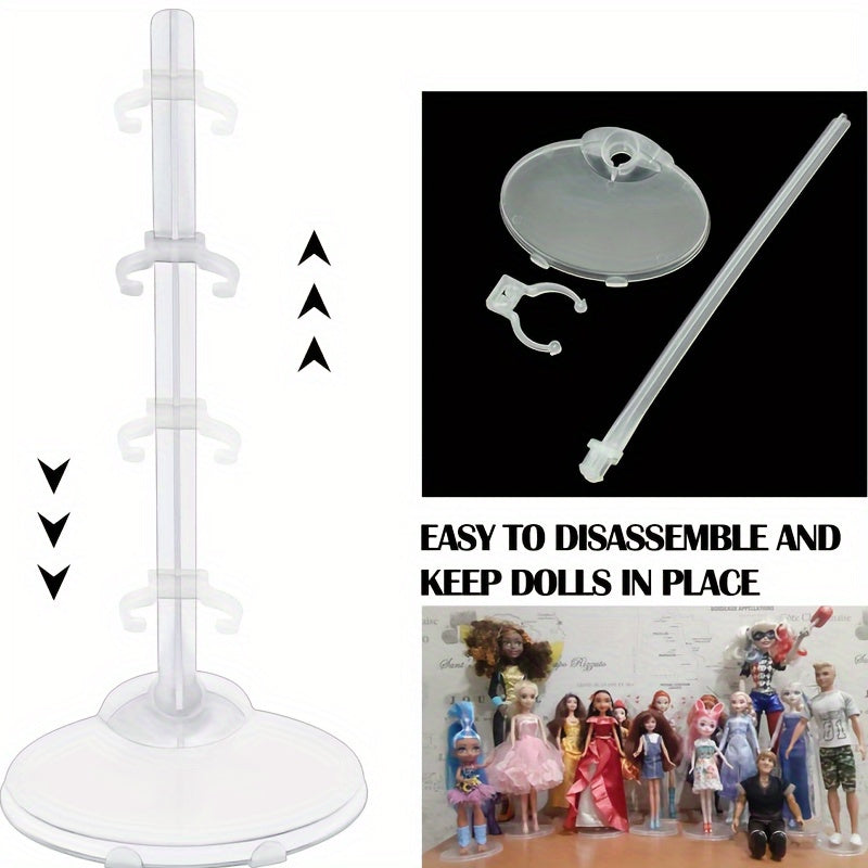 10pcs Doll Stand Display Stand Mini Support Frame Toy Doll Accessories