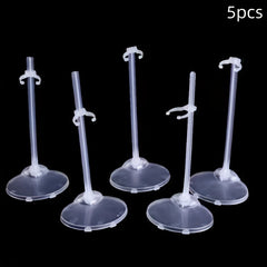 10pcs Doll Stand Display Stand Mini Support Frame Toy Doll Accessories