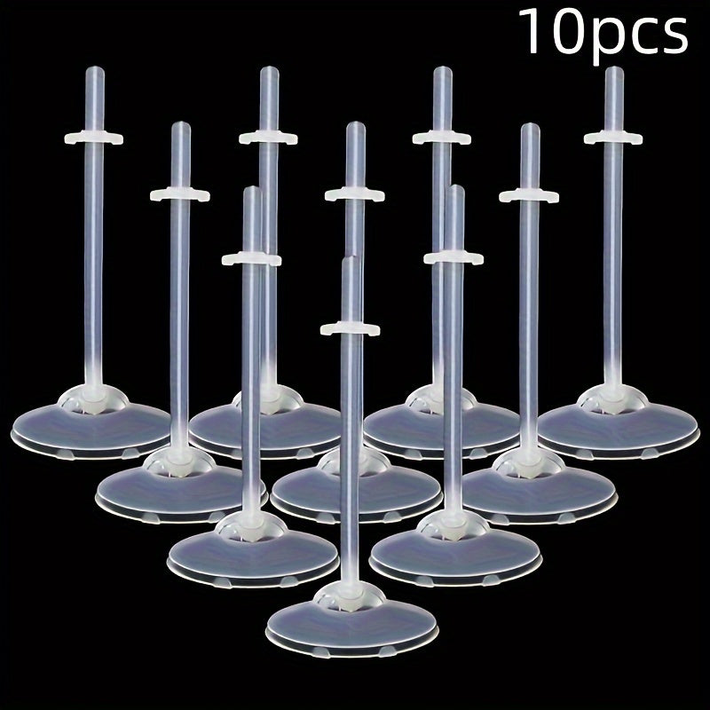 10pcs Doll Stand Display Stand Mini Support Frame Toy Doll Accessories