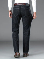 Men's Formal Jeans Business Dress Pants