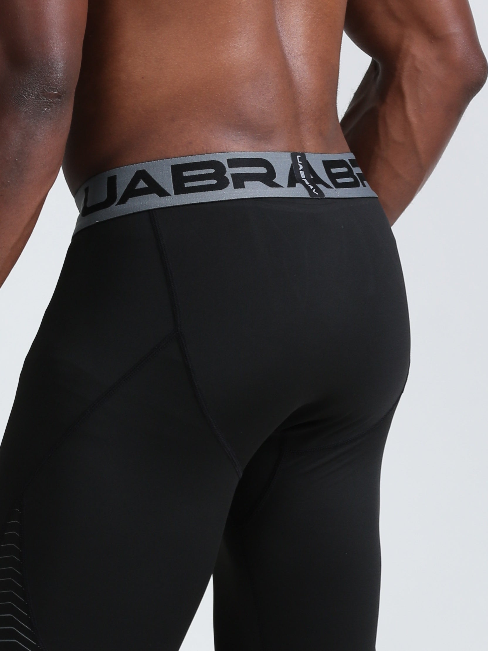 Men's Quick Dry Compression Leggings for Outdoor Running