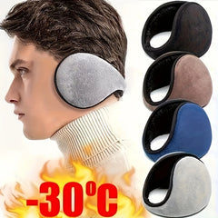 Winter Plush Earmuffs - Insulated Ear Warmers for Skiing