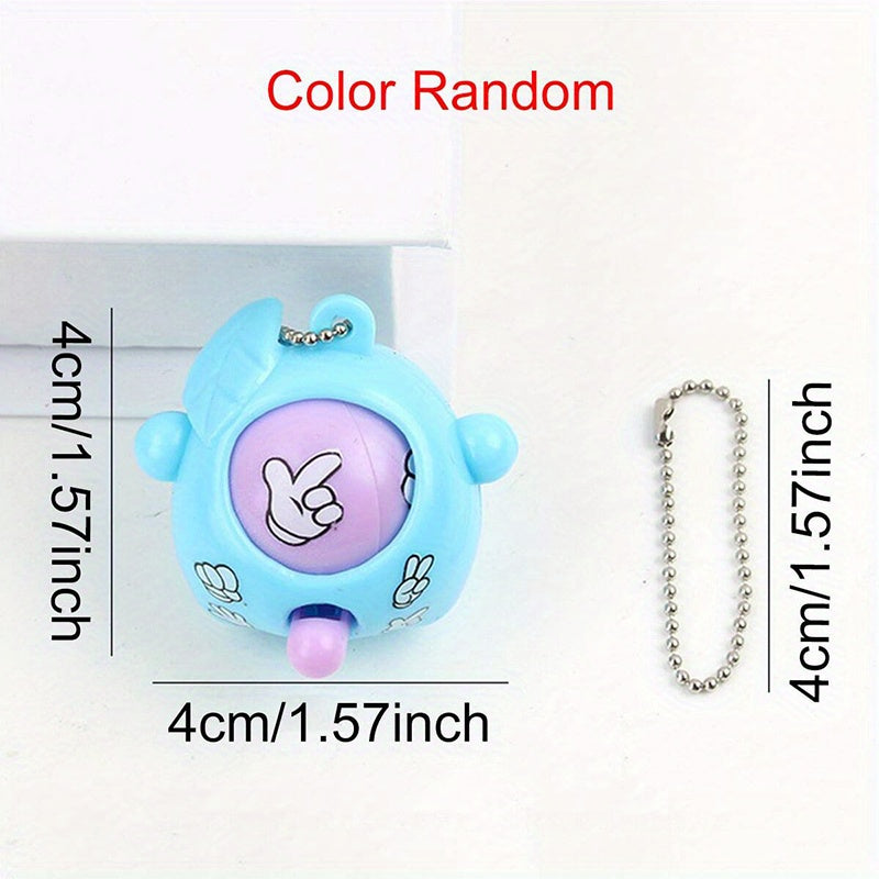 10pcs Mini Guessing Egg Toys with Chains for Parties & Events