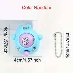 10pcs Mini Guessing Egg Toys with Chains for Parties & Events