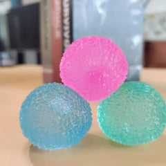 Textured Stress Ball Squeeze Toy for Adults Maltose Gel Fidget Sensory Anxiety R