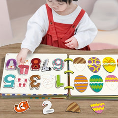 Family Activity Book: Educational Puzzle Toy for Kids