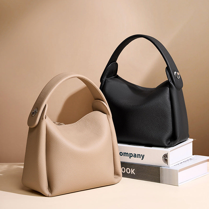 Arrival Light Brown Leather Handbag for Women Shoulder & Crossbody