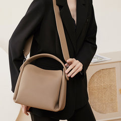 Arrival Light Brown Leather Handbag for Women Shoulder & Crossbody