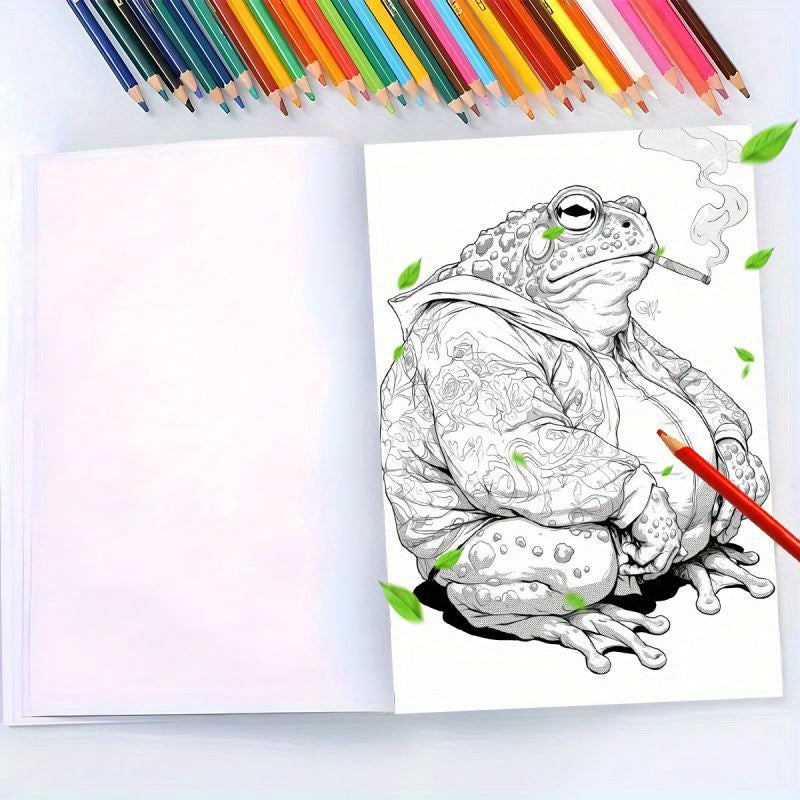 Deluxe Addicts Coloring Book for Adults and Teens with Intricate Patterns