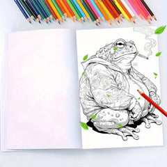 Deluxe Addicts Coloring Book for Adults and Teens with Intricate Patterns