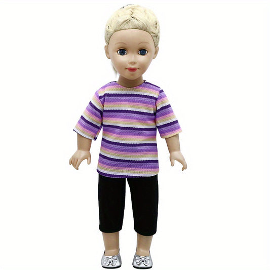 Doll Clothes for 18 Inch American Dolls - Uniform Dressing