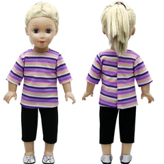 Doll Clothes for 18 Inch American Dolls - Uniform Dressing
