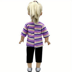 Doll Clothes for 18 Inch American Dolls - Uniform Dressing