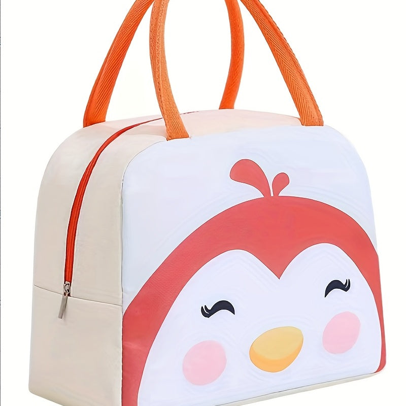 1pc Cartoon Waterproof Thermal Insulation Lunch Box Bag