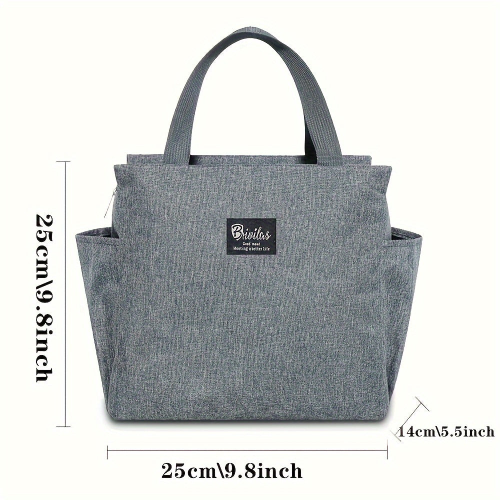 Stylish Insulated Lunch Bag - Perfect for Work or School