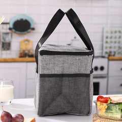 Large Spider Pattern Insulated Lunch Bag with Thermal Insulation
