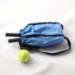 Miniature Red Tennis Racket Set for Dollhouses & Crafts